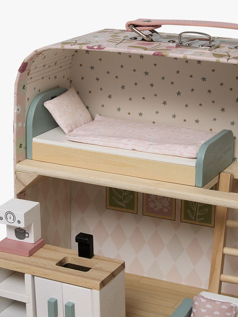 Alice & Fox Kuffert Dukkehus, Pink
