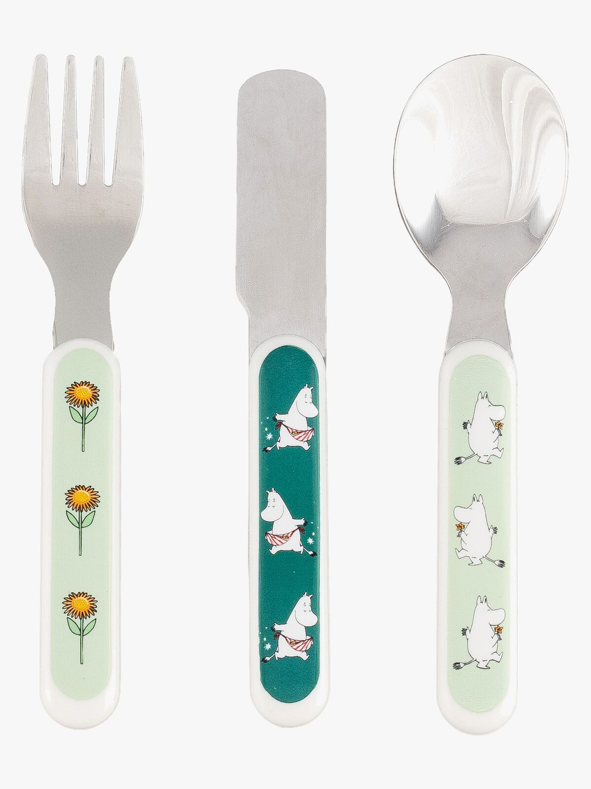 Mumitroldene Eng Børnebestik, Grøn