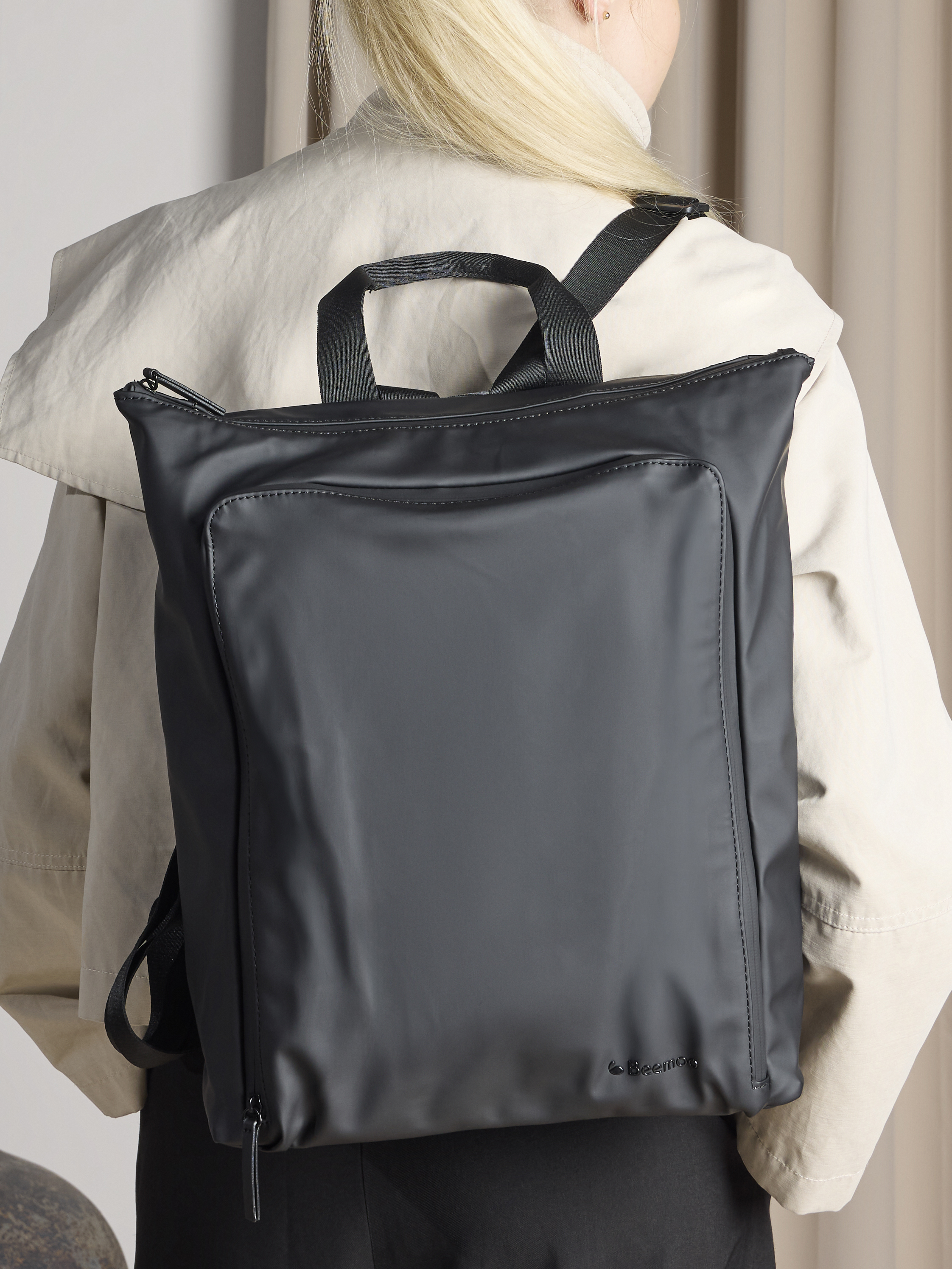 Beemoo Pack Pusletaske Rygsæk, Sort