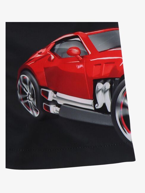 Hot Wheels Badeshorts, Sort