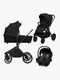 Lionelo MIKA Plus 3-in-1 Duovogn, Black Onyx