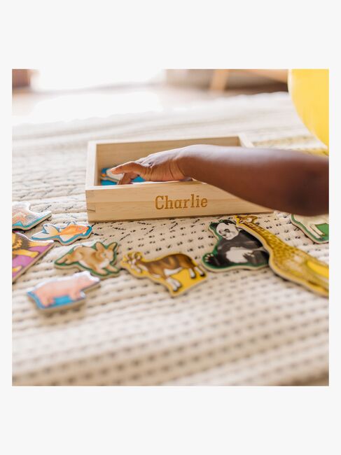 Melissa & Doug Dyremagneter i Træ 20 Stk.