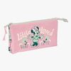 Disney Minnie Mouse Penalhus med 3 Rum, Minty