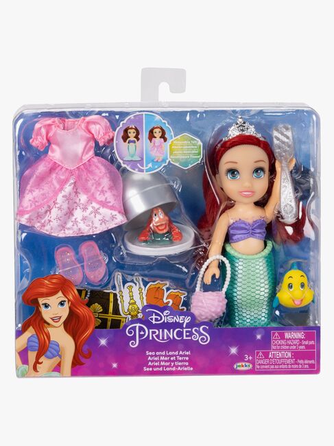 Disney Princess Sea to Land Dukke Ariel 15 cm