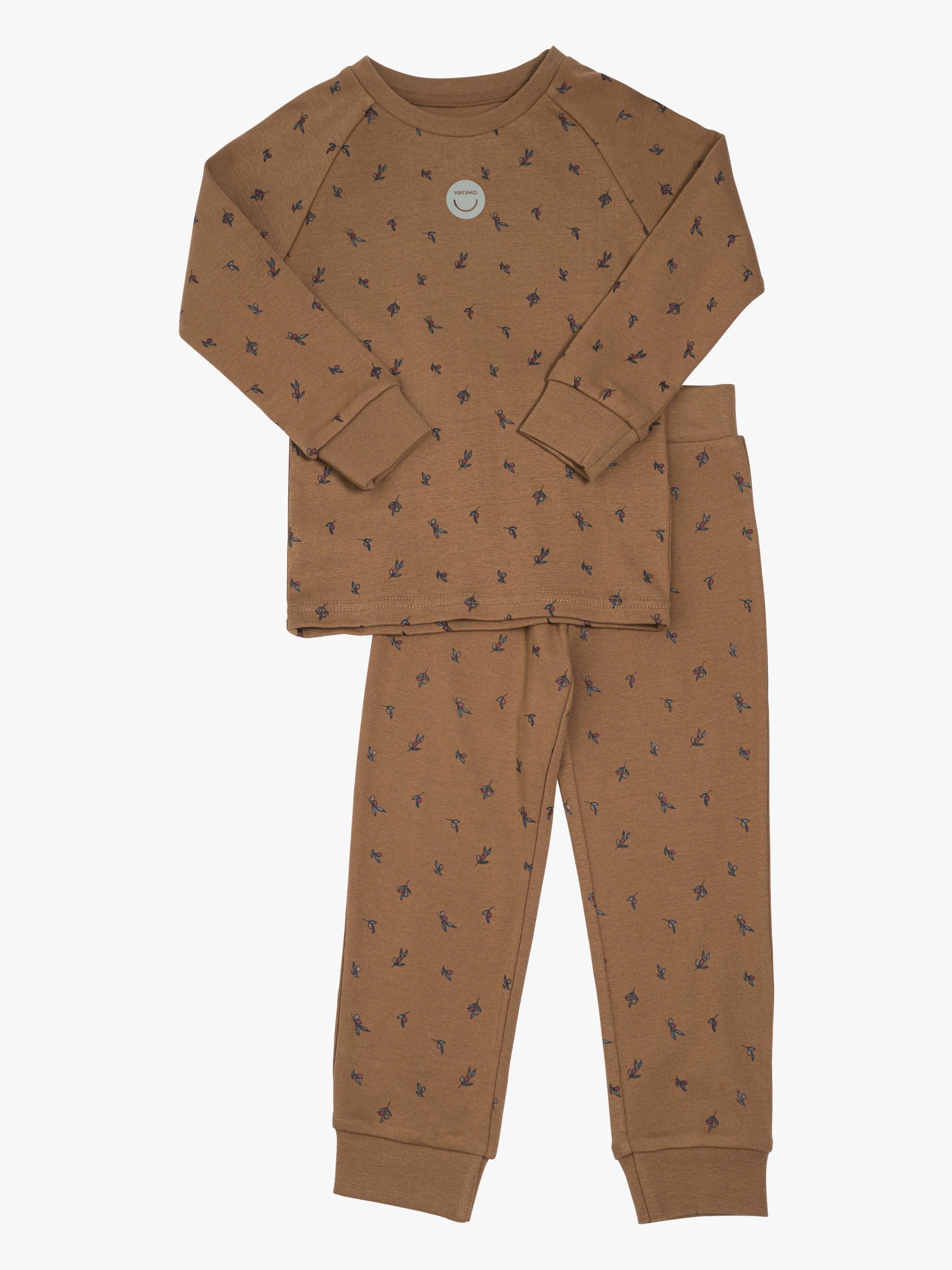 Viking x Kenza Pyjamas, Mustard, 122