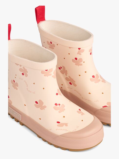 LIEWOOD Tekla Gummistøvler, Mini Butterfly/Apple Blossom