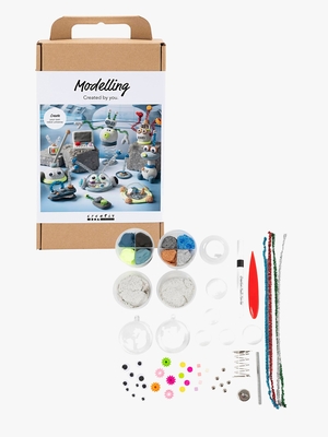 Creativ Company Kreasæt DIY Modellervoks Robot