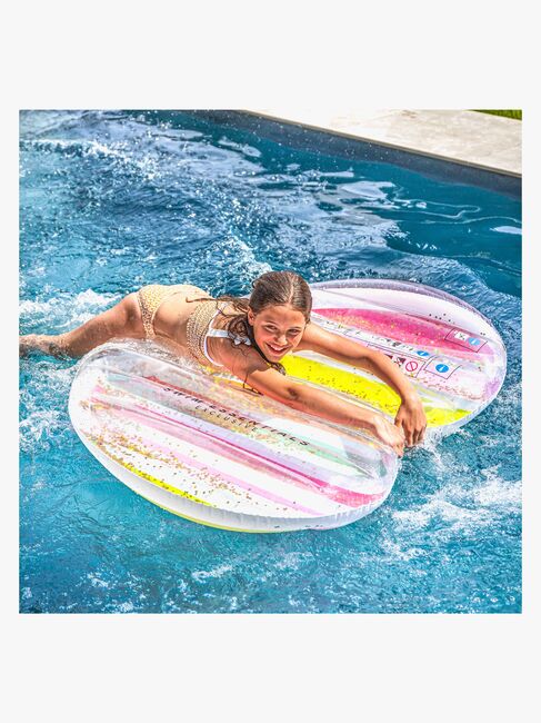 Swim Essentials Bademadras Heart 150x100 cm, Color Rush
