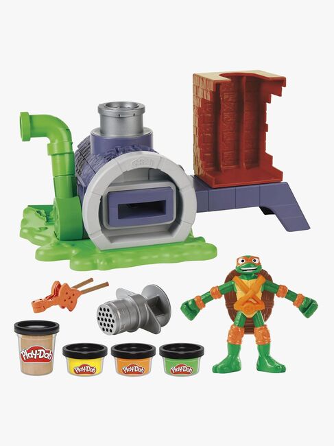 Play-Doh Teenage Mutant Ninja Turtles Modellervoks Slice & Blast Pizza Legesæt