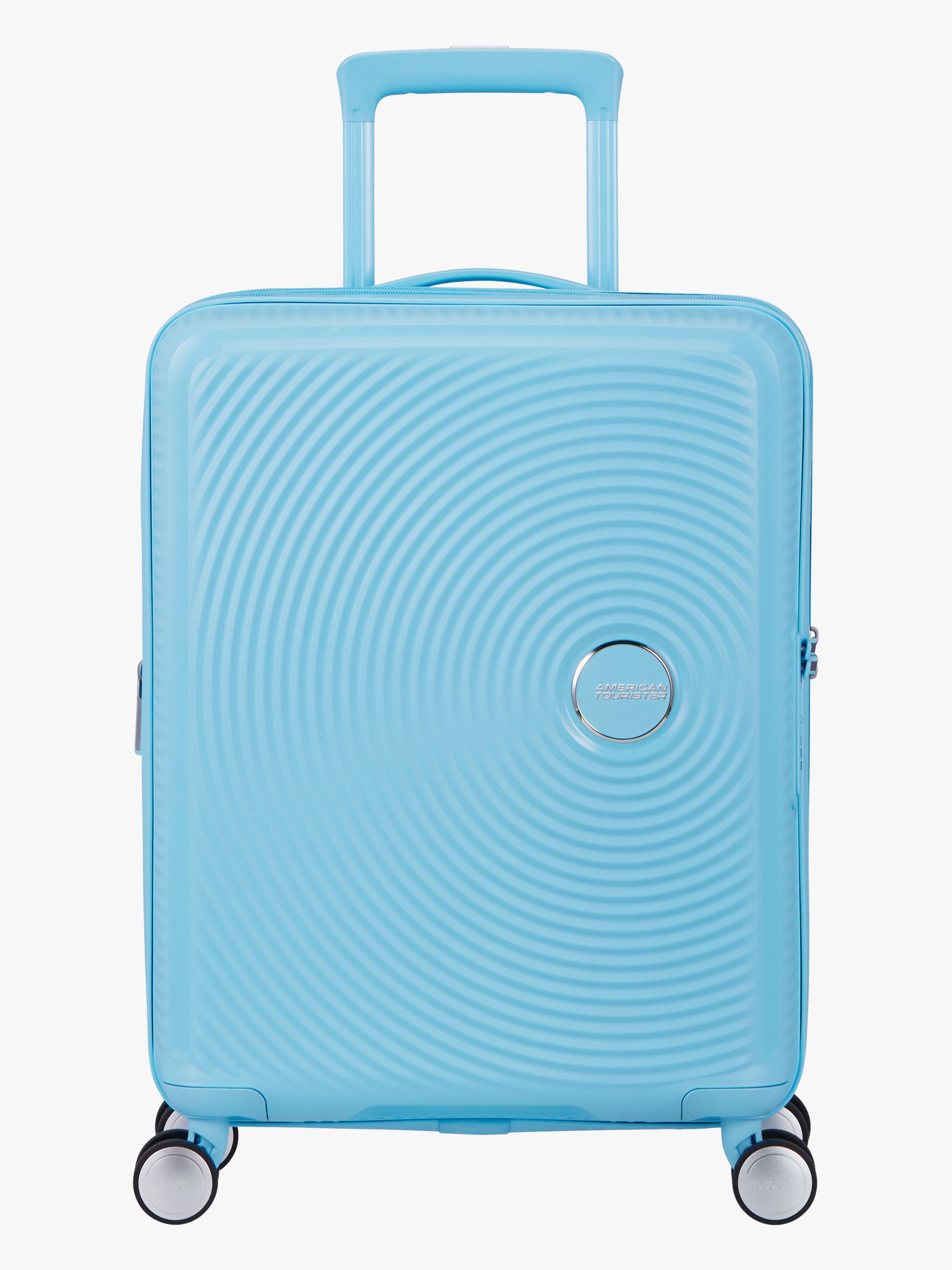 American Tourister Soundbox Spinner Kuffert 35,5-41L, Blueberry Fizz