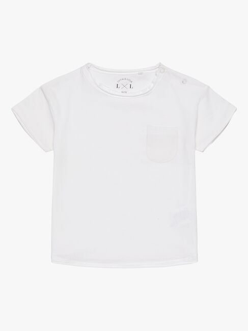 Luca & Lola Ettore T-Shirt 2-pack, White/Stripes