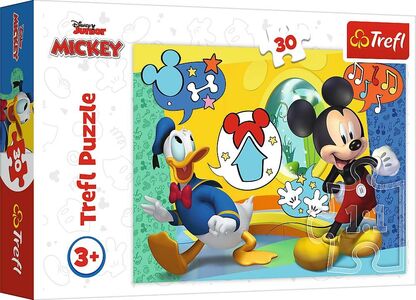 Trefl Disney Mickey Mouse Puslespil 30 Brikker