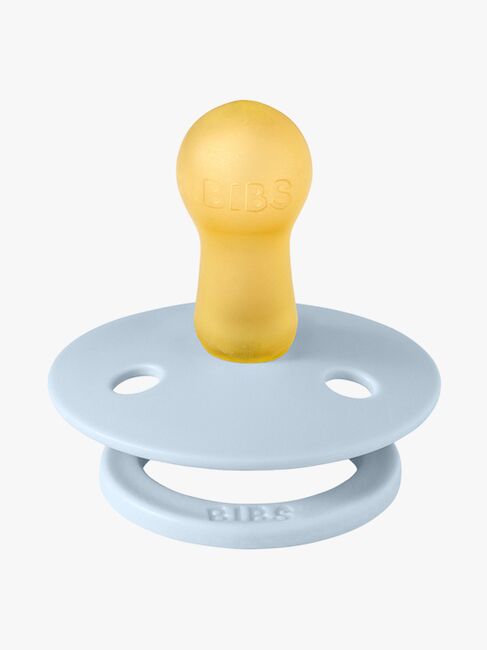 BIBS Sut Colour 2-pak Latex Størrelse 1, Iron/Baby Blue