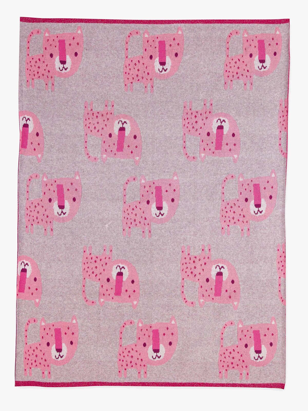 Bizzi Growin Strikket Tæppe Aio Baby, Lyra Leopard