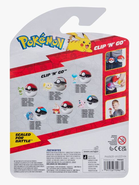 Pokémon Clip 'N' Go Legesæt Fidough med Timer-ball
