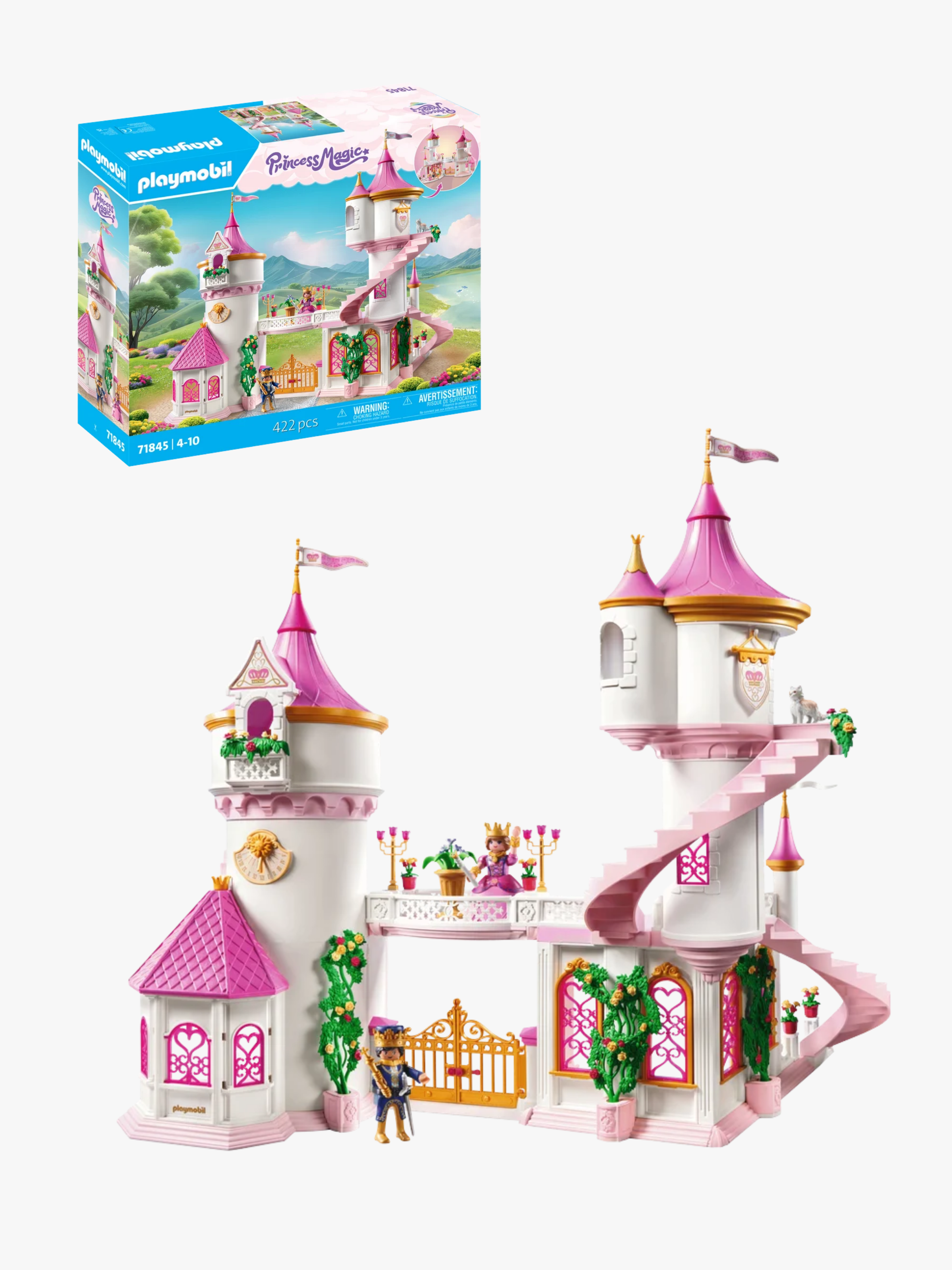 Playmobil Princess 71845 Prinsesseslot Med Kongepar