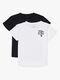Luca & Lola Ettore T-Shirt 2-pak, White/Black
