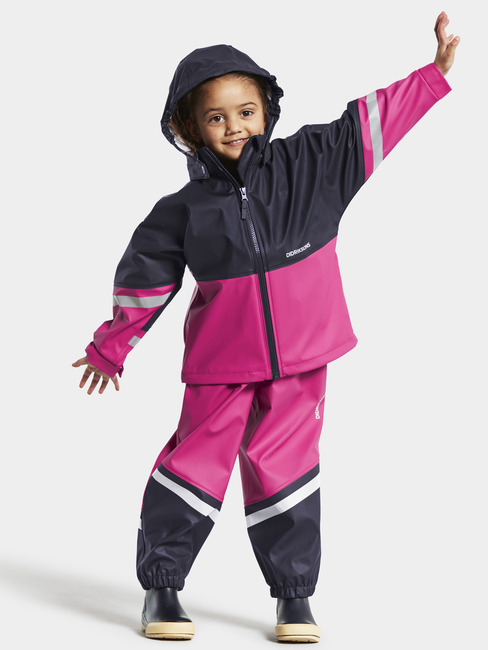 Didriksons Waterman Regnsæt, Plastic Pink