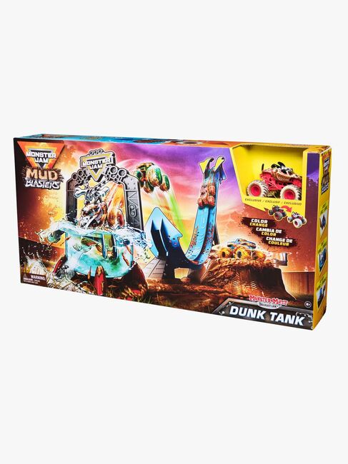 Monster Jam 1:64 Mud Blasters Dunk Tank Legesæt