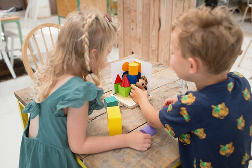 BS Toys Panda's Puzzle Spil