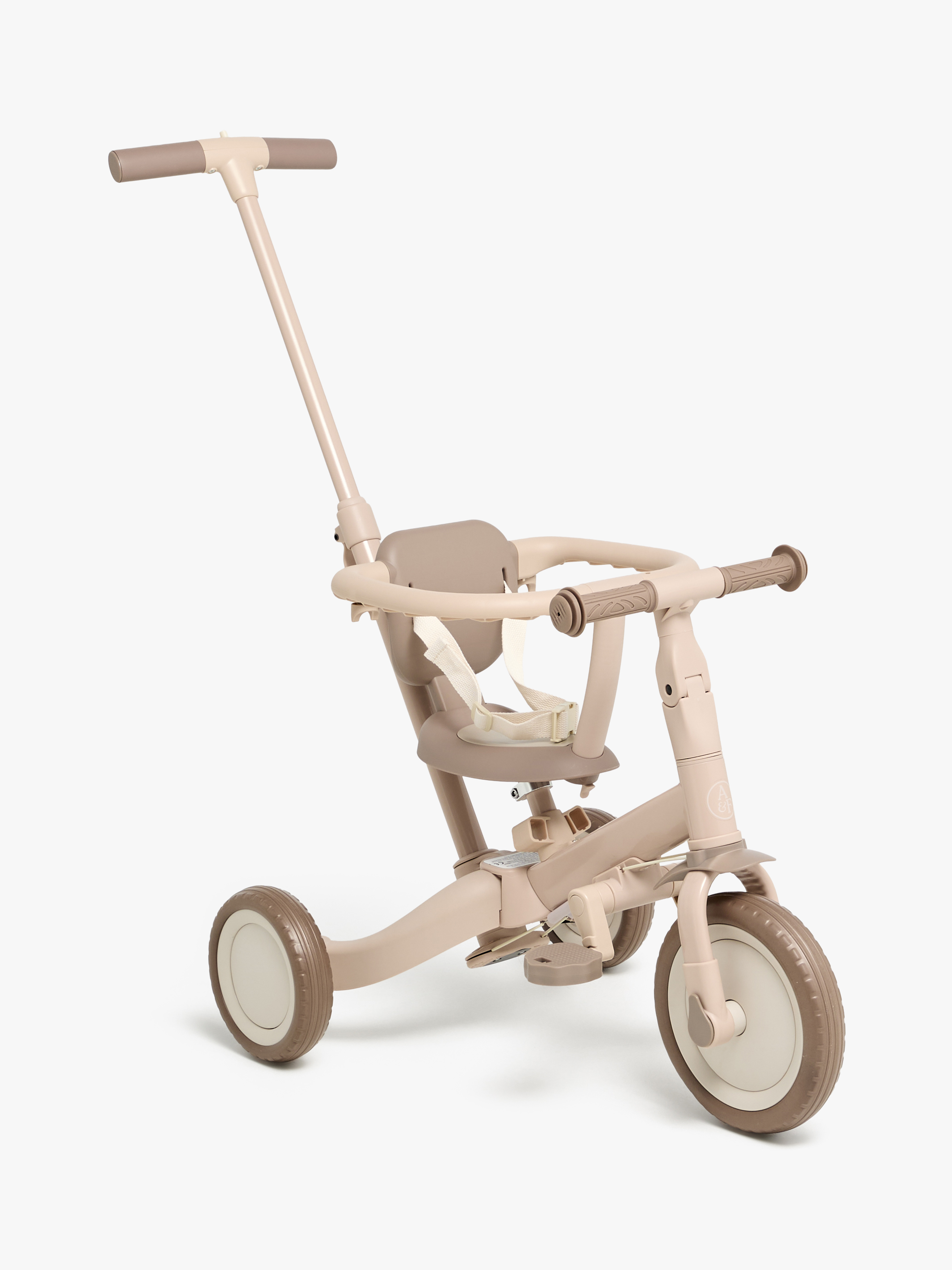 Alice &  Fox Away 4-i-1 Trehjulet Cykel, Pink