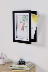 Minitude OLIVER  Åbningsbar Ramme A4, 100 Sider, Sort