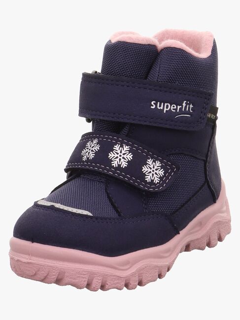 Superfit Husky1 Vinterstøvler, Blue/Pink