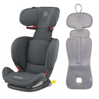 Maxi-Cosi Rodifix AirProtect Autostol inkl. Ventilerende Hynde, Authentic Graphite/Grey