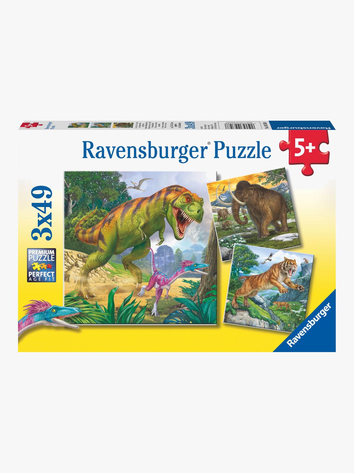 Ravensburger Puslespil Oldtidsherskere 3x49 Brikker