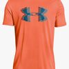 Under Armour Tech Big Logo Solid Tee, Magma Orange