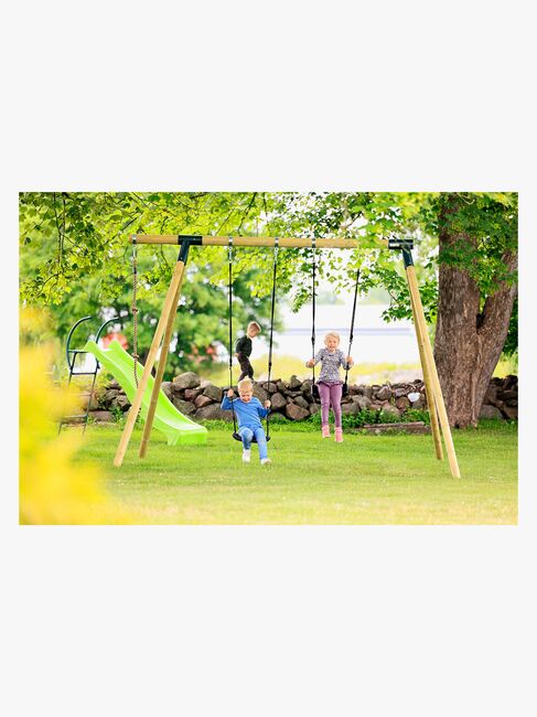 Hörby Bruk High Gyngestativ med Klatretov