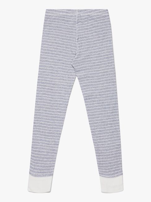 Luca & Lola Toto Lange Underbukser 2-pak, Grey/Stripes