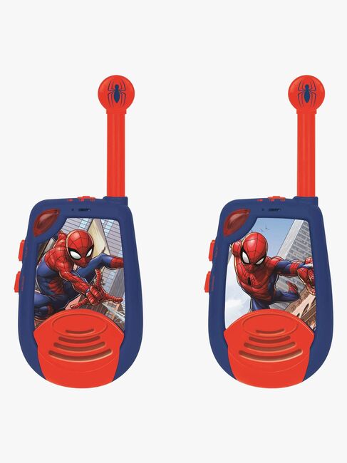 Marvel Spider-Man Walkie Talkie, Blå/Rød