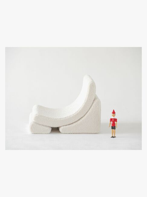 Wigiwama Måne Lænestol, Cream White