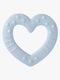 BIBS Baby Bitie Bidelegetøj Heart,  Baby Blue