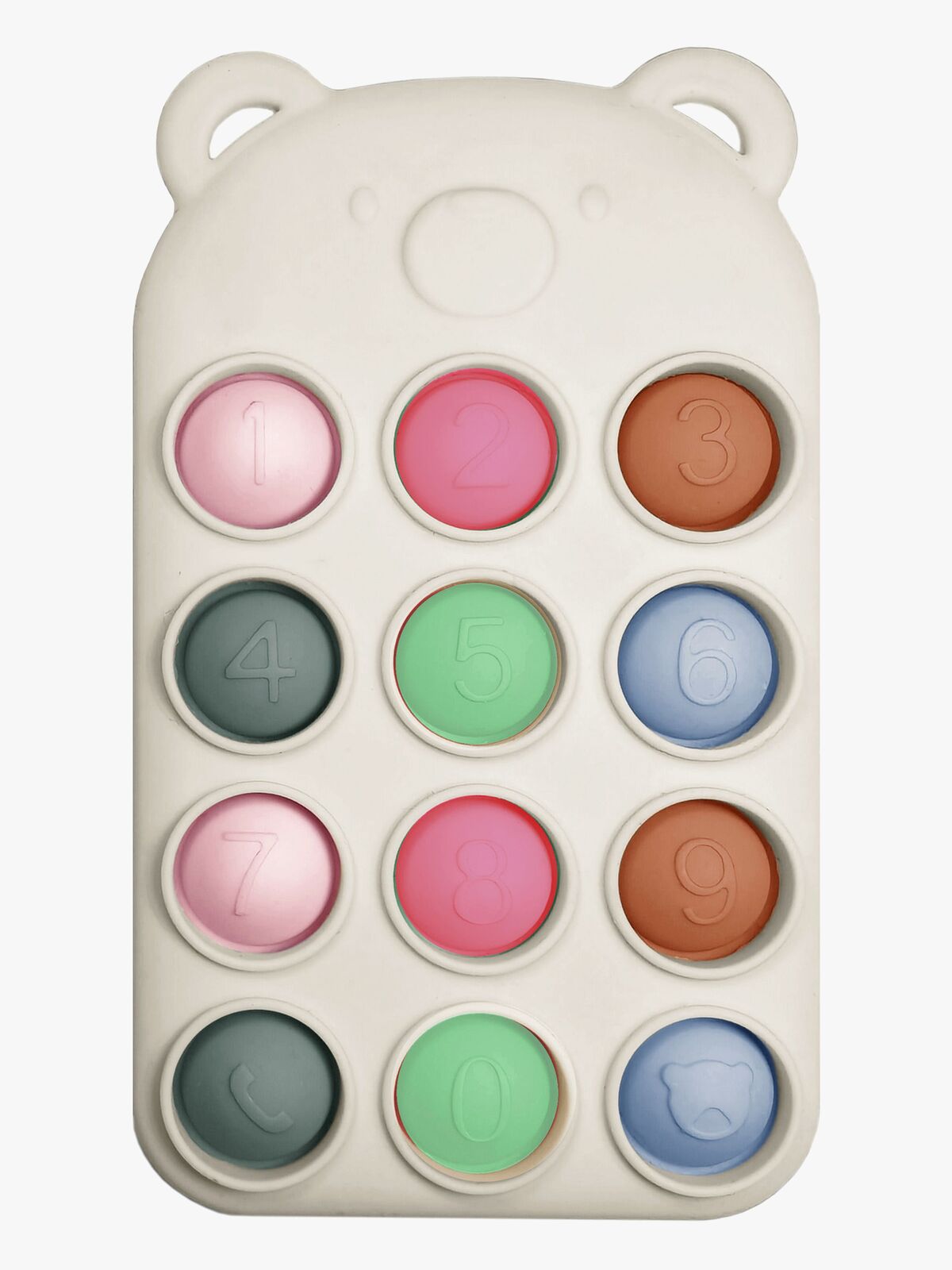 Nattou Soft Silicone Pop-it Remote Bidelegetøj