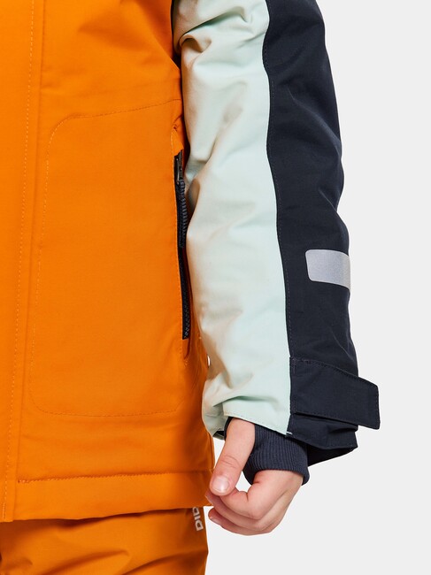Didriksons Neptun Vinterjakke, Orange Jam