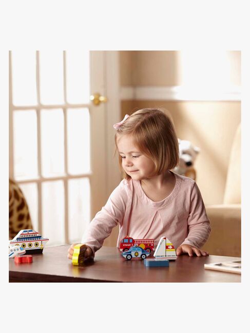 Melissa & Doug Puslespil Biler 9 Brikker