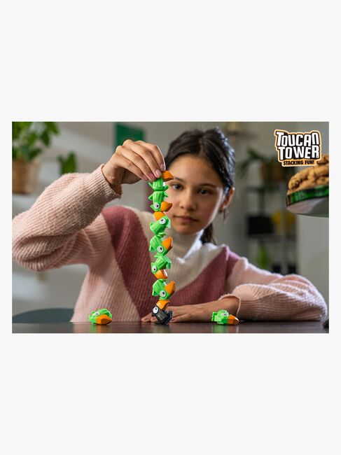 Funhouse Games Toucan Tower Spil, Grøn