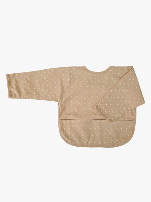 Summerville Organic Hagesmæk med Ærmer, Sand Dotty