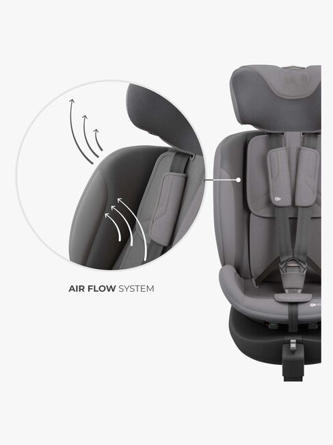 Kinderkraft I-FIX ENDURA SAFE Autostol, Grey