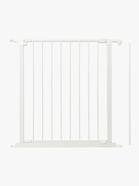 BabyDan Dørsektion til Flex M, L & XL Sikkerhedsgitter, Hvid
