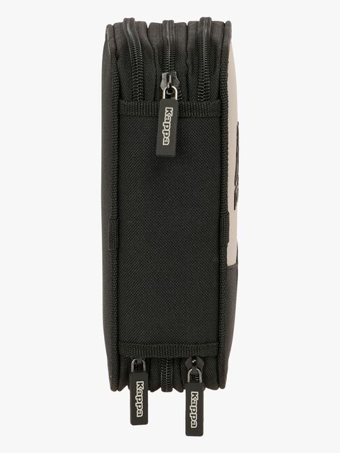 Kappa  Fyldt Penalhus med 3 Rum 37 Dele, Grå