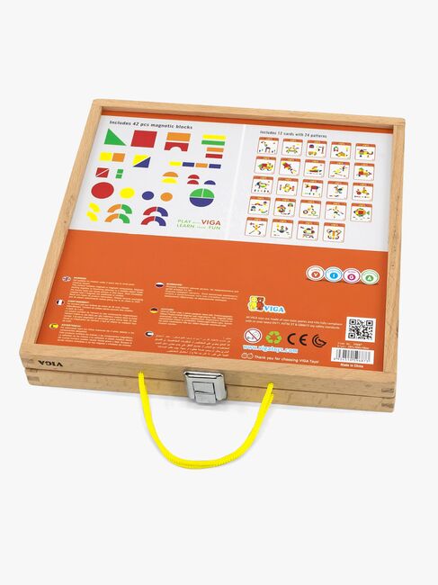 VIGA Magnetiske Klodser 42 Stk.