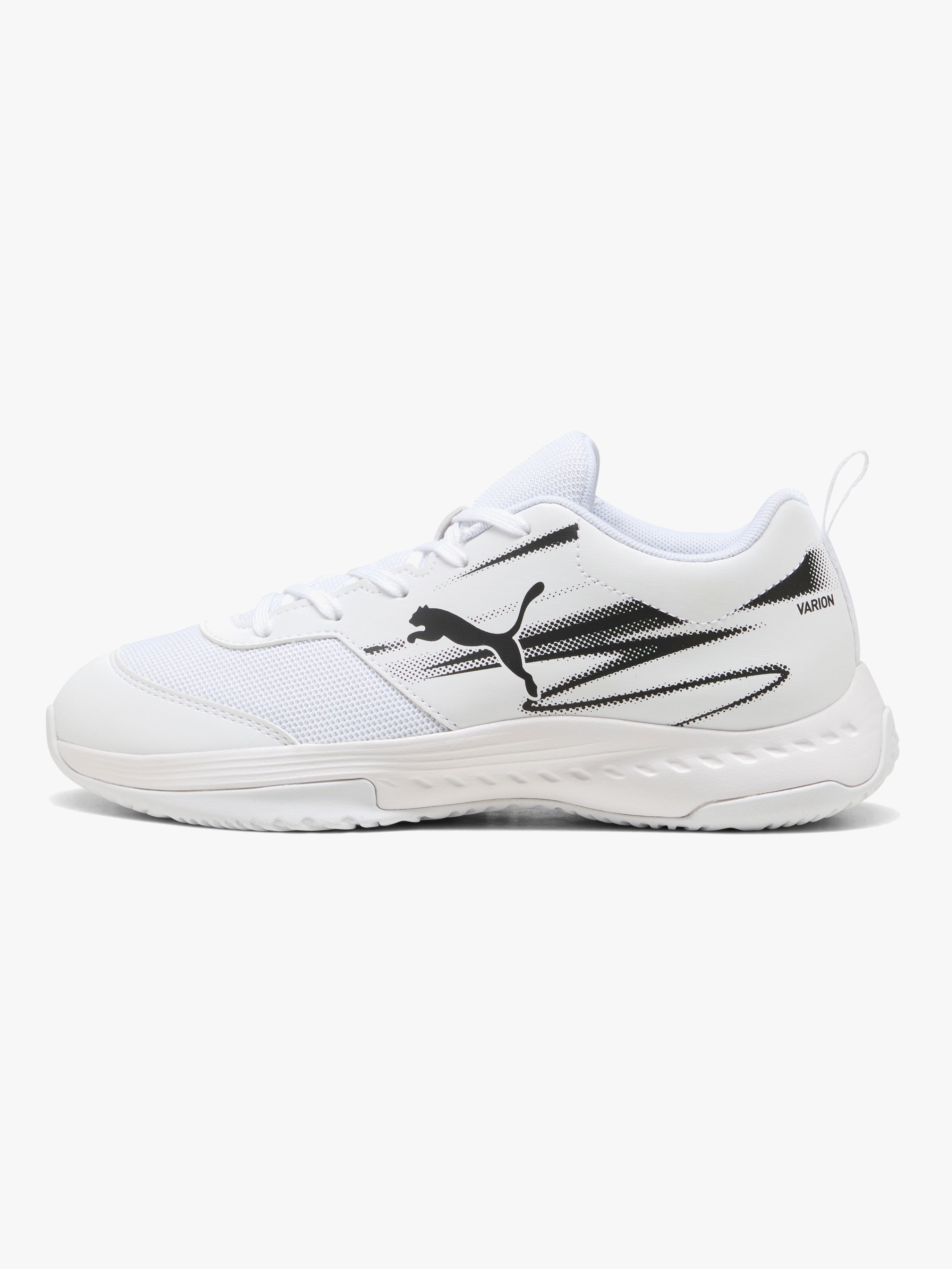 Puma Varion II Jr Træningssko, White/Black, 33
