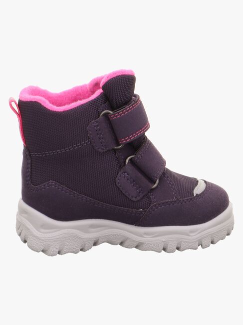 Superfit Husky1 Vinterstøvler, Dark Purple/Pink