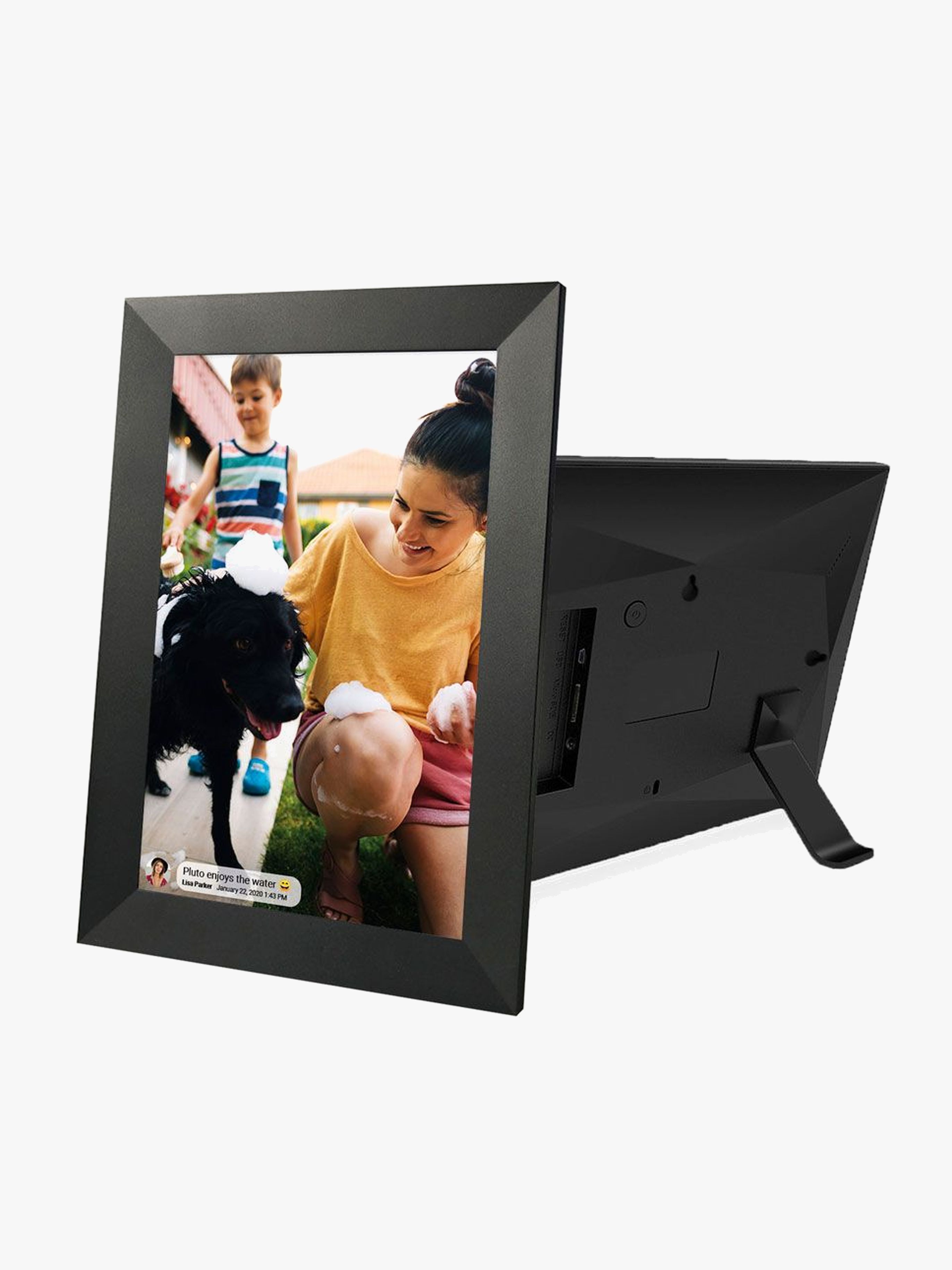 Lippa Frameo Digital Fotoramme 15.6", Sort