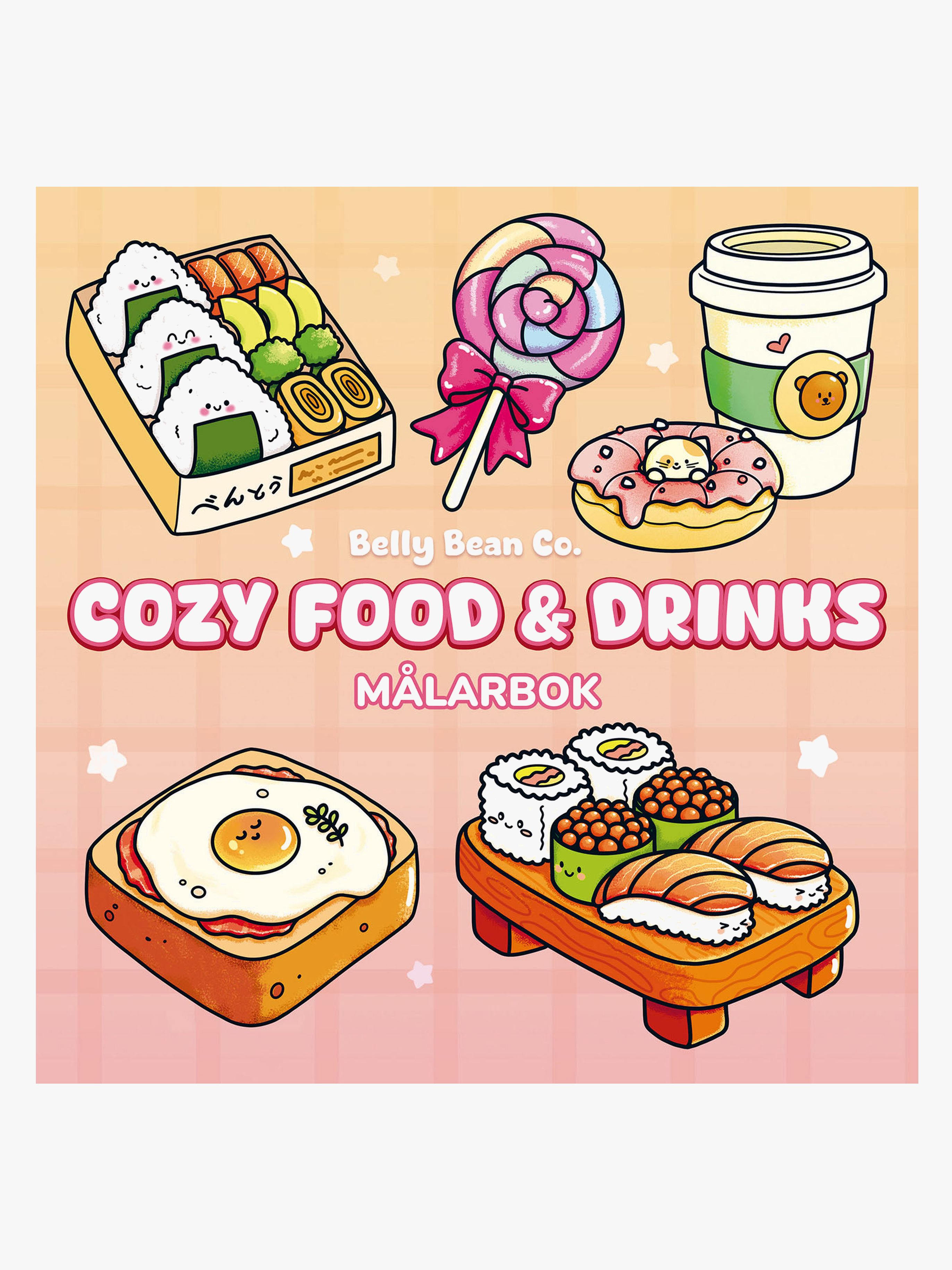 BokforlagetMaxStrom Cozy Food &  Drinks Malebog