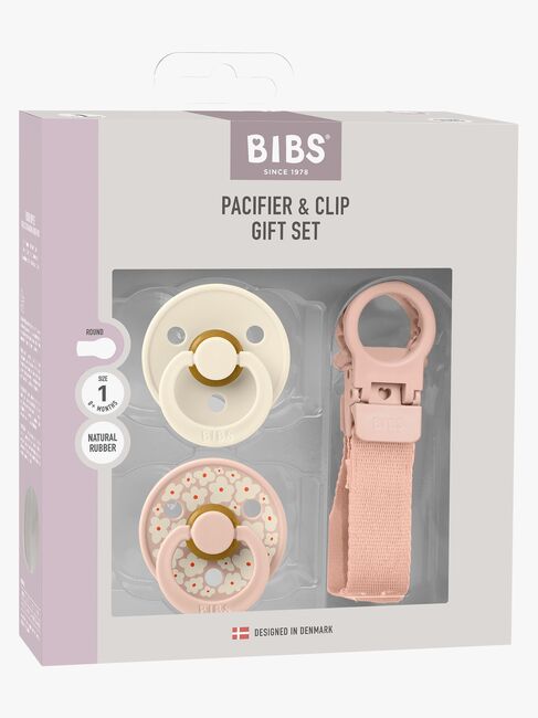 BIBS Colour Sut & Loop Suttesnor Gavesæt Latex Str. 1, Blush