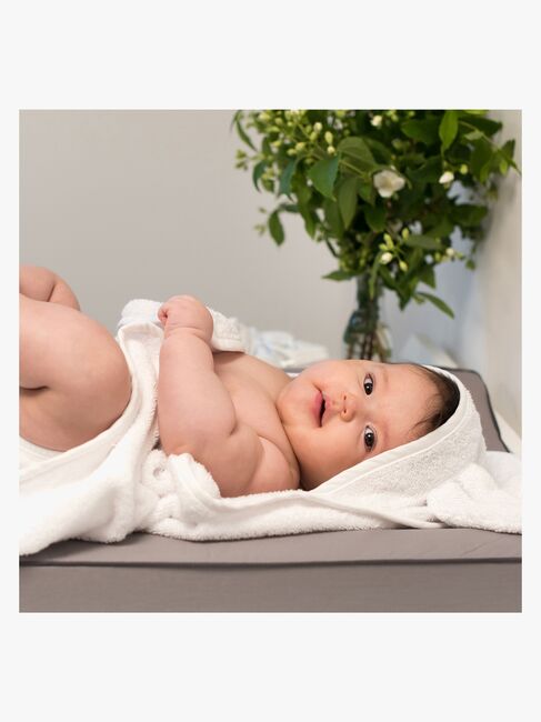 Summerville Organic Babyhåndklæde Rabbit, Hvid